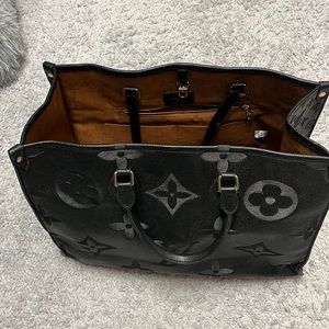 Large black tote